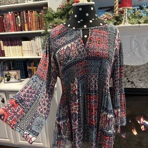 Bohemian Patchwork Dress